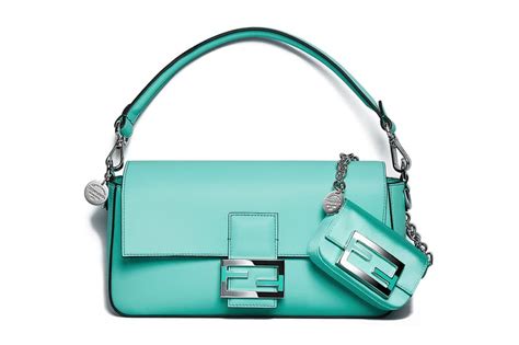 tiffany and fendi baguette bag|Fendi tiffany baguette.